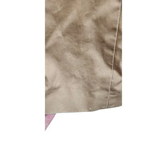 Massimo Dutti Women’s Trench Coat With Belt Brown Size M - Picture 16 of 16